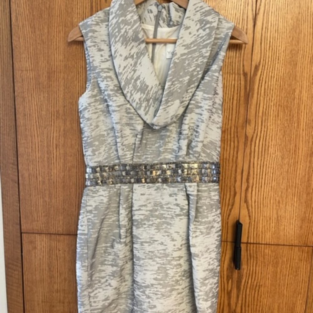 Yigal Azroul Silver Dress